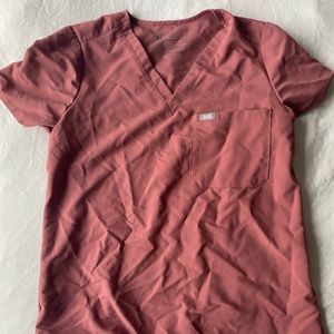 Figs LIMITED EDITION one pocket scrub mauve